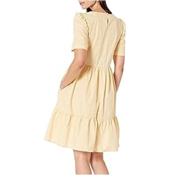 Levi's Women's Marcella Cotton Short Sleeve "Evelyn" Trapeze Dress, Size Small - Picture 2 of 2